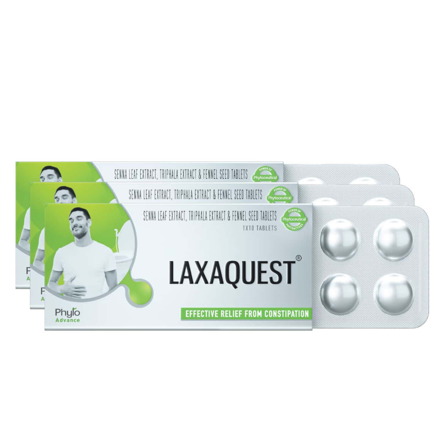 Laxaquest Effective Relief From Constipation (pack Of 3)