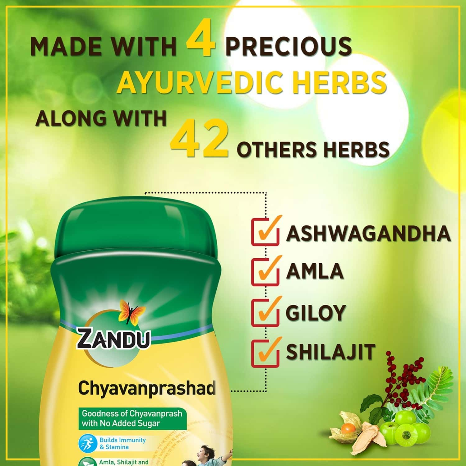 Zandu Chyavanprashad Sugar Free Health Supplement Bottle Of 900 G