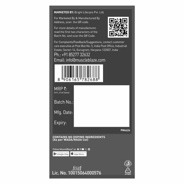 Muscleblaze Iso-Zero Whey Isolate (Unflavoured | 1Kg) | 27G Protein | Eaf | Low Carb