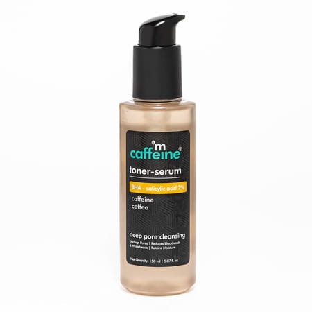 Mcaffeine Toner Serum- Bha Salicylic Acid-2% & Coffee