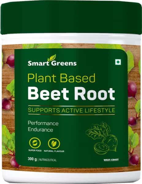 Smart Greens Plant Based Beet Root Powder - 300Gm