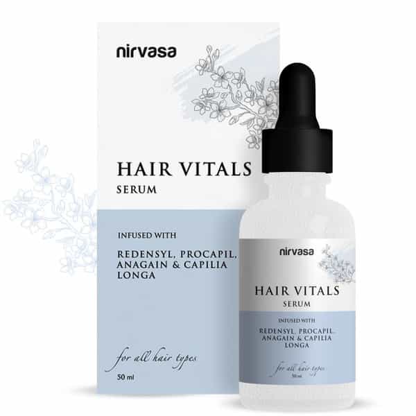 Nirvasa Redensyl 3% Hair Vitals Dht Blocker & Hair Growth Serum For Hair Fall Control (50 Ml)