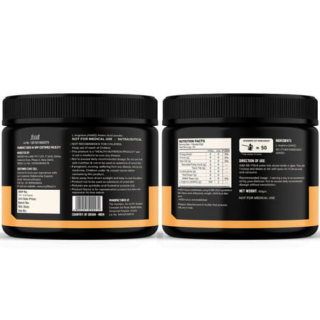 Myfitfuel L Arginine Alpha-Ketoglutarate (Aakg) Pre Workout Powder | 100gm (Unflavoured)