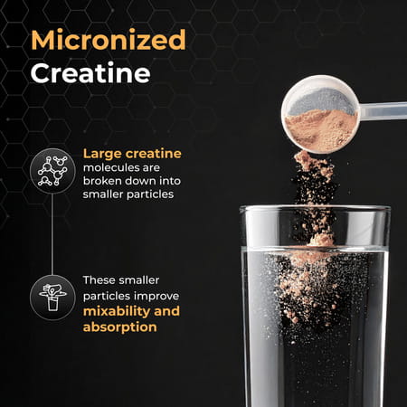 Nutrabay Gold Micronised Creatine Monohydrate - 250G | Cola|Pre/Post Workout Supplement