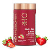 Nutriburst Biotin Gummies To Support Hair | Skin & Nail Growth (2x60 Gummies)(Strawberry Flavor)