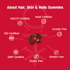 Nutriburst Biotin Gummies To Support Hair | Skin & Nail Growth (2x60 Gummies)(Strawberry Flavor)