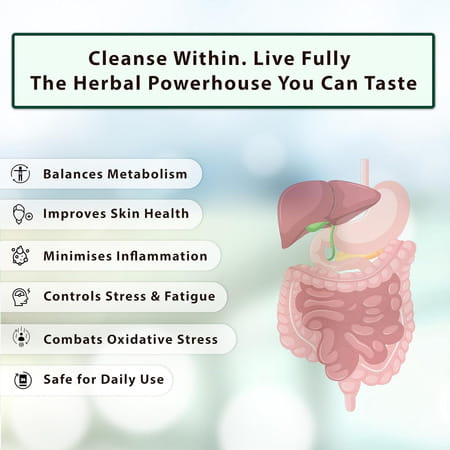 Jeena Sikho Yakrit Shuddhi Kwath | Natural Liver Cleanse Tea | Kahwa Kashmiri Mix | 100gm