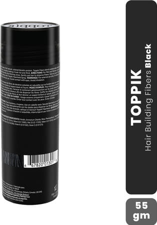 Toppik Hair Building Fibers Black 12 - 55 Gm Univ