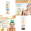 Tnw The Natural Wash Skincare Combo With Sun Protection Spf 50 Spray & Vitamin C Exfoliating Face Wa