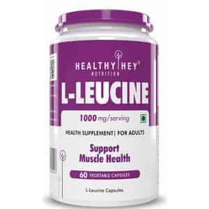 Healthyhey Nutrition L-leucine 60 Capsules