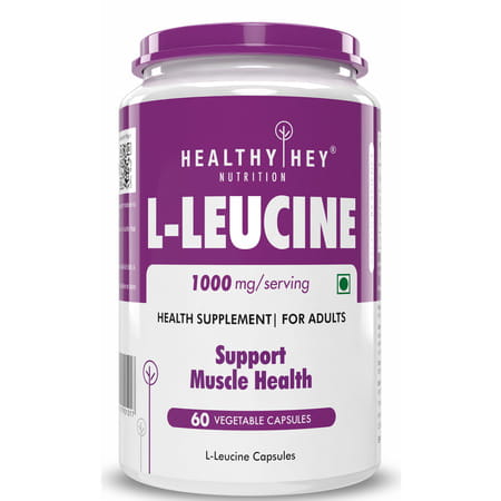 Healthyhey Nutrition L-Leucine 60 Capsules