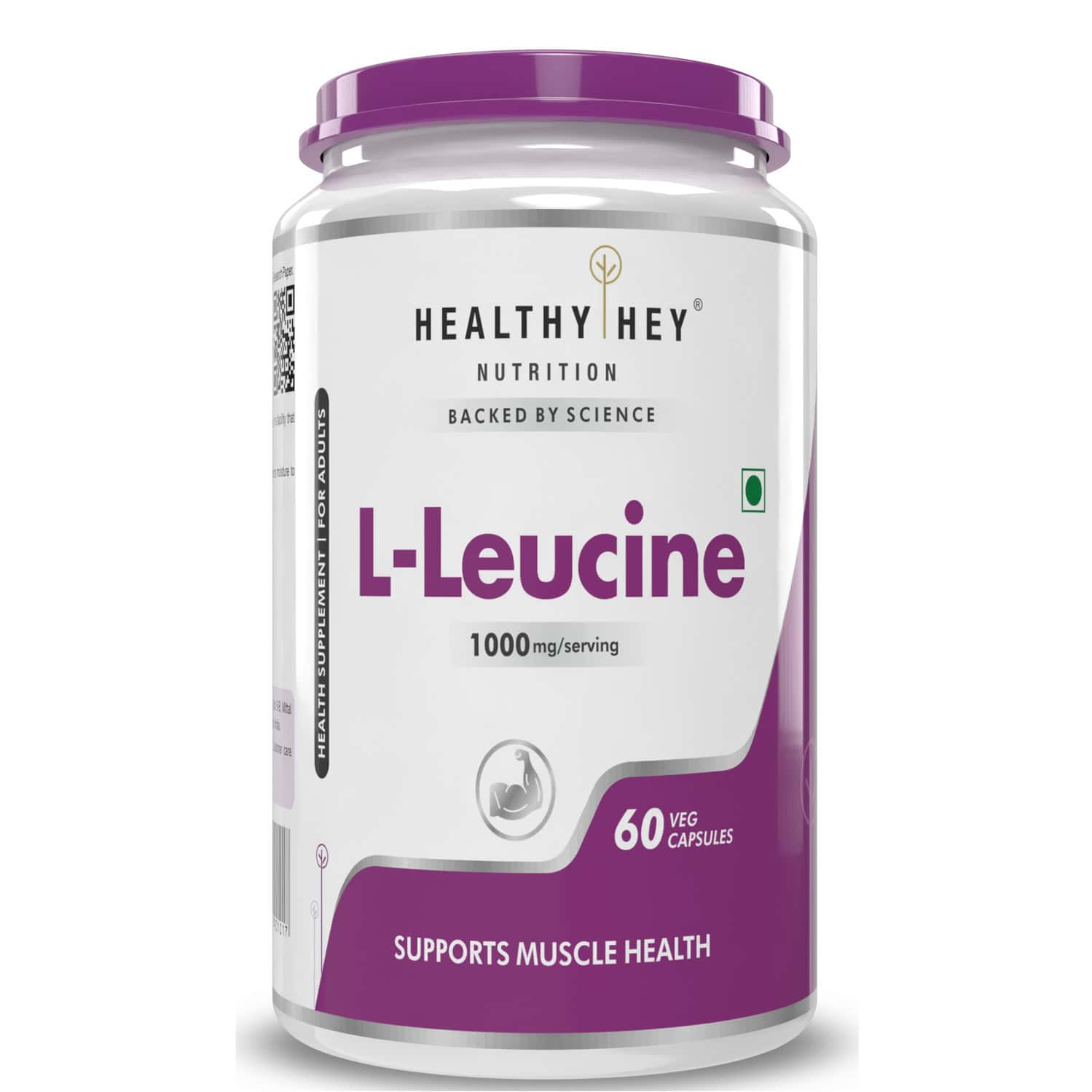 Healthyhey Nutrition L-leucine 60 Capsules