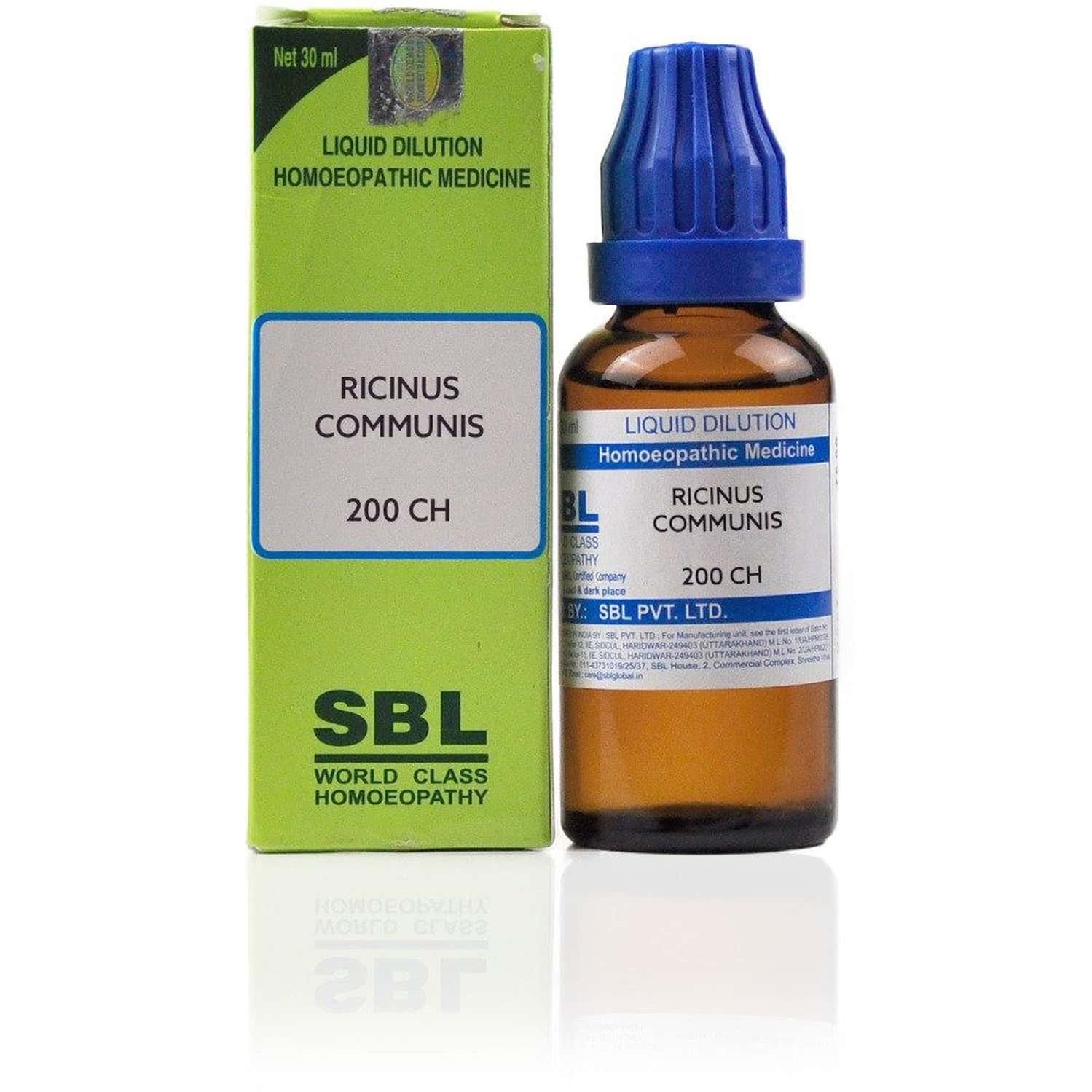 Sbl Ricinus Communis Dilution 200 Ch 30 Ml Pack Of 2