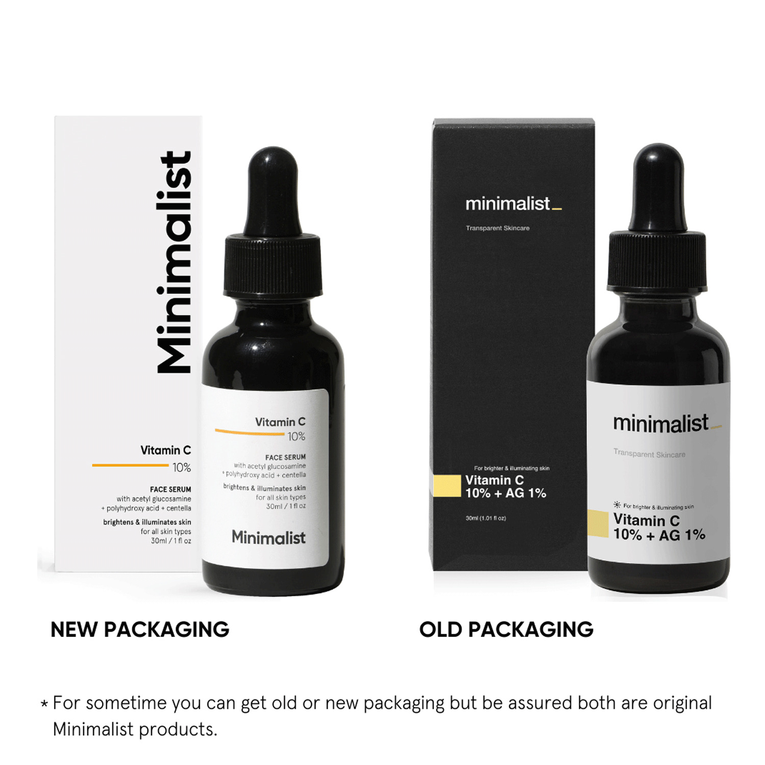 Buy MINIMALIST VITAMIN C 10SERUM FOR BRIGHTER GLOWING SKIN WITH STABLE