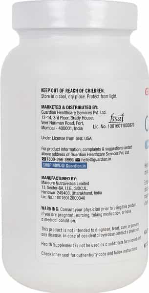 Gnc Calcium Plus 600Mg With Magnesium And Vitamin D3 - 180 Tablets