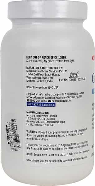 Gnc Calcium Plus 600Mg With Magnesium And Vitamin D3 - 180 Tablets