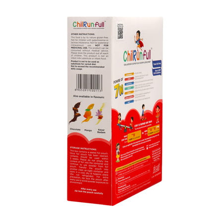 Chilrunfull Vanilla Flavour Total Nutrition To Support Childs Growth & Devlopment Box Of 400gm