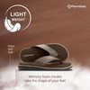 Pharmeasy Men'S Diabetic & Orthopedic Slippers -Ebony- Size Uk 7
