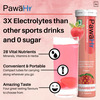 Pawahy Isotonic Drink Endurance Workout Electrolyte Energy Drink With 2:1:1 Bcaa- 1Kg (Strawberry)