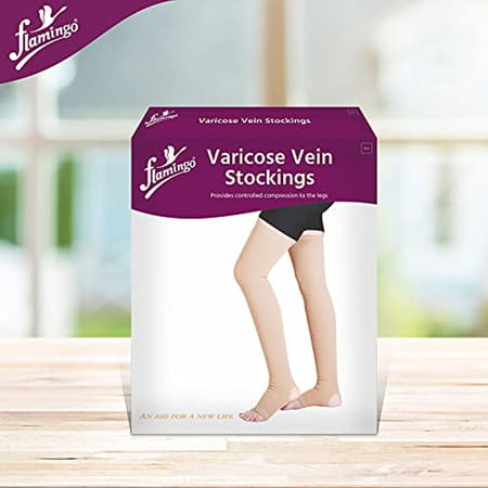 Flamingo Vericose Vein Stockings Medical Compression | Size - M