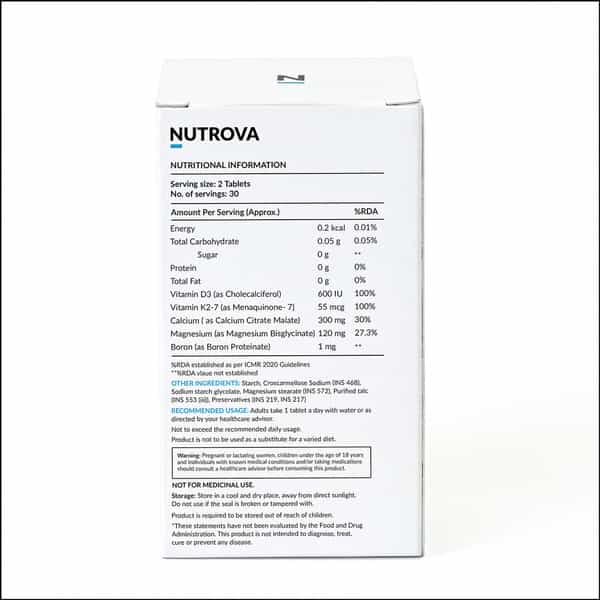 Nutrova Calcium+Magnesium 60N