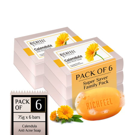 Calendula Acne Soap 75 Gms Pack Of 6