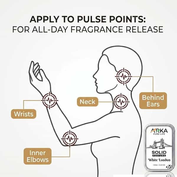 Arka Pure Life Premium White London Solid Perfume - 12G