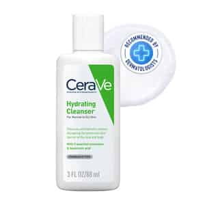Cerave Hydrating Non-foaming Daily Facial Cleanser For Normal To Dry Skin - 88ml