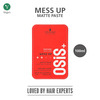 Schwarzkopf Professional Osis+ Mess Up Hair Styling Matte Paste | Easy To Apply And Wash | 100 Ml