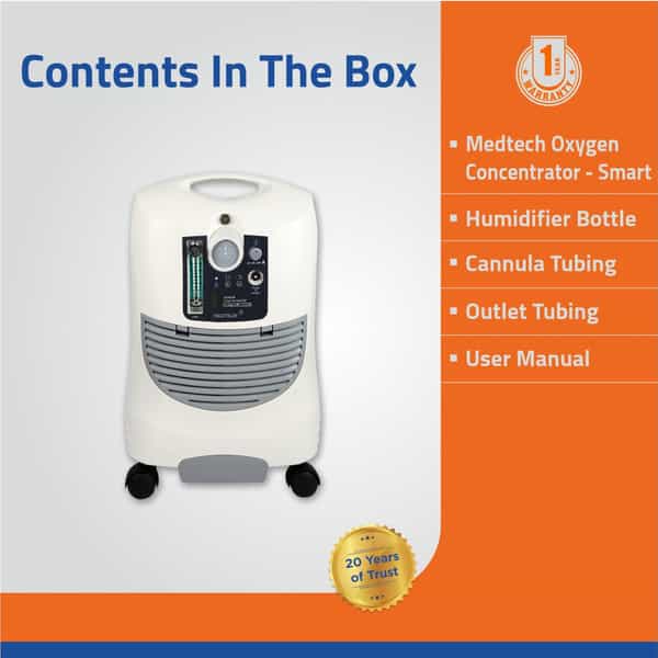 Medtech Oxygen Concentrator - Oxytec - Smart