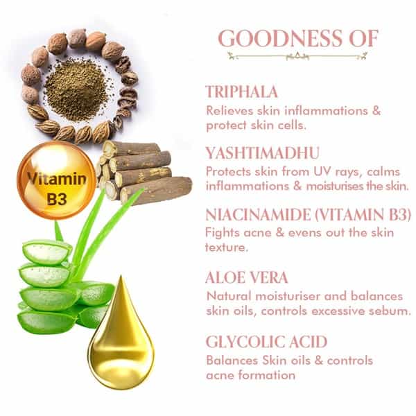 Tac - The Ayurveda Co. Triphala & Yashtimadhu Toner - 100 Ml