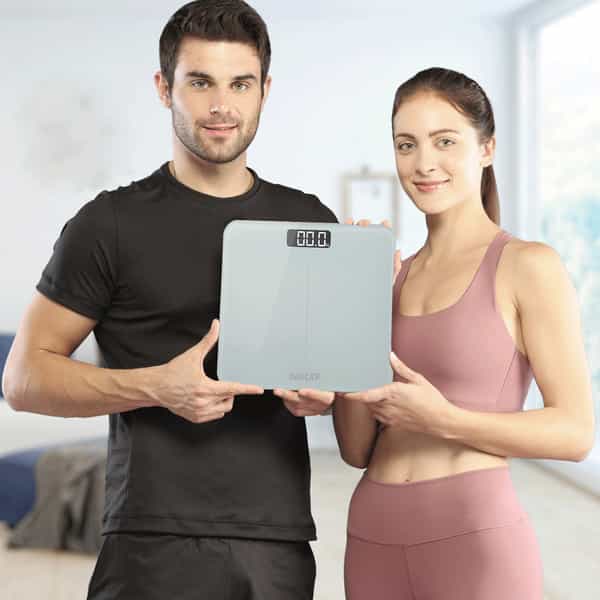 Beatxp Gravity Elite Digital Weighing Scale With Thick Tempered Glass|18 Months Warranty| White