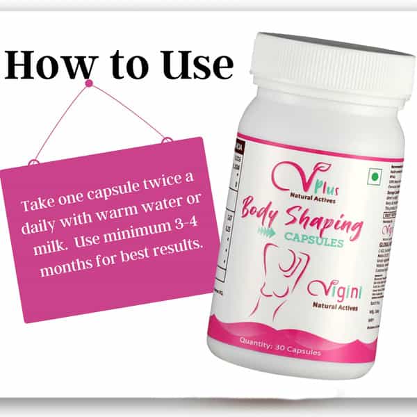 Vigini Bust Boobs Body Toning Breast Firming Size Enlargement Enhancement Oil Cream 100Ml + 30 Caps