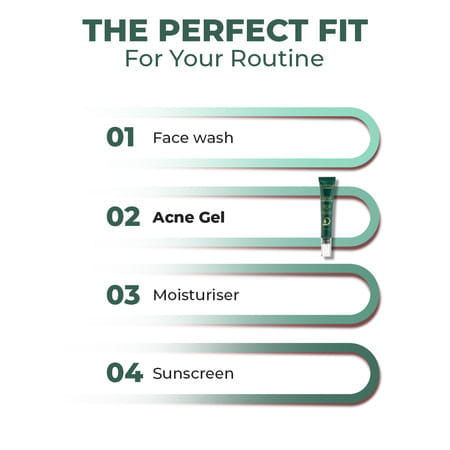 Conscious Chemist Rapid Relief Acne Spot Gel | 2% Salicylic & Azelaic Acid | 15G