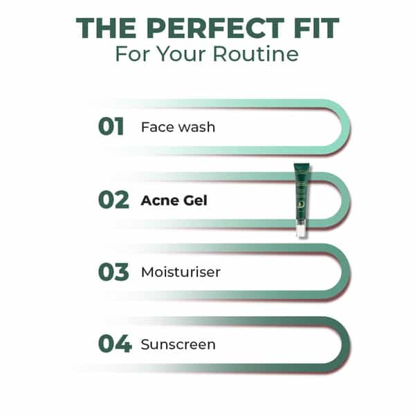 Conscious Chemist Rapid Relief Acne Spot Gel | 2% Salicylic & Azelaic Acid | 15G