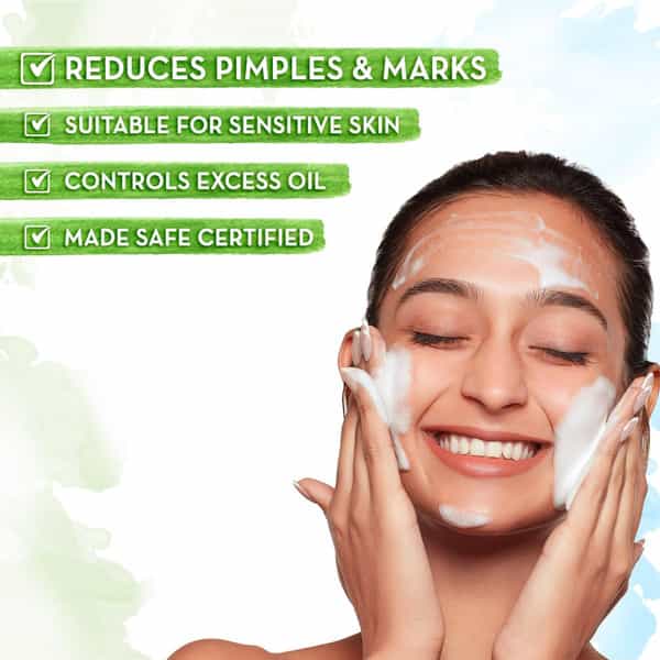 Mamaearth Neem Pimple Care Face Wash - 150Ml
