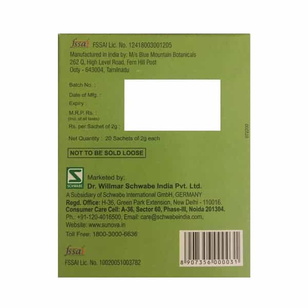 Sunova Slim Koffee - Instant Green Coffee Premix - Powerful Antioxidant | 20 Sachets X Pack Of 3