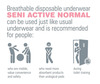 Seni Active Normal Breathable Pull Ups Adult L Diapers 10