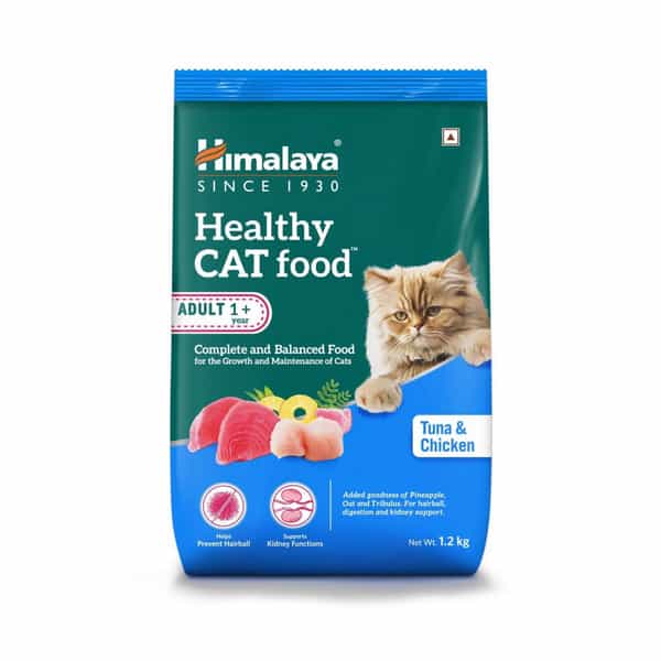 Himalaya Tuna & Chicken Healthy Adult Cat Dry Food /1.2Kg