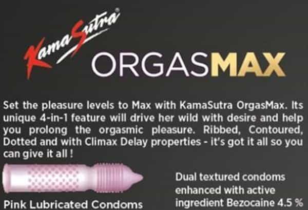 Kama Sutra Orgasmax Condom 12