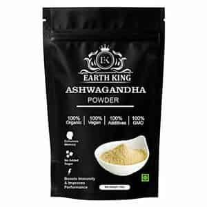 Earth King 100% Pure Ashwagandha Powder (withania Somnifera) | Unisex - 100gm