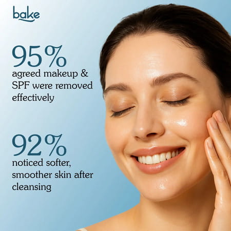 Bake Rxmelt Cleansing Oil For Makeup | Blackheads & Whiteheads | Deep Clean | Fragrance-Free | 100ml