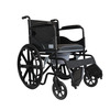 Everactiv 2 In 1 Foldable Wheelchair For Regular & Commode Use