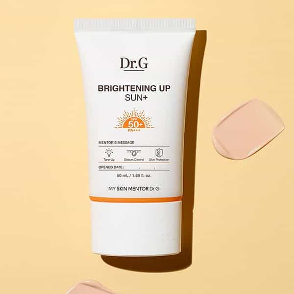 Dr.g Brightening Up Sun+ Spf50+ Pa+++ - High - Performance Sunscreen - Uva And Uvb Rays - 50Ml