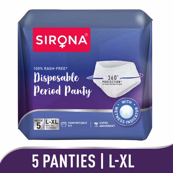 Sirona Disposable Period Panty - L & Xl