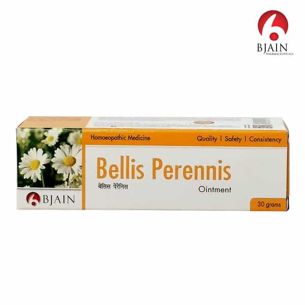 Bjain Bellis Perennis Ointment For Deep Muscle Pain . Bruises & Soreness - 30Gm