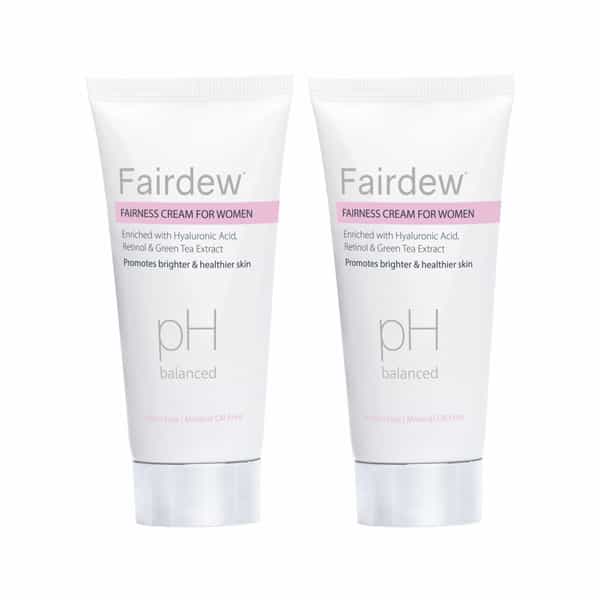 Fairdew Fairness Cream For Women 50 Gm | With Mulberry | Reduces Tan (Pack Of 2)