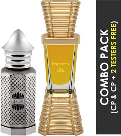 Ajmal Asher Cp Oil 12ml For Unisex And Impress Cp Oil 10ml For Men