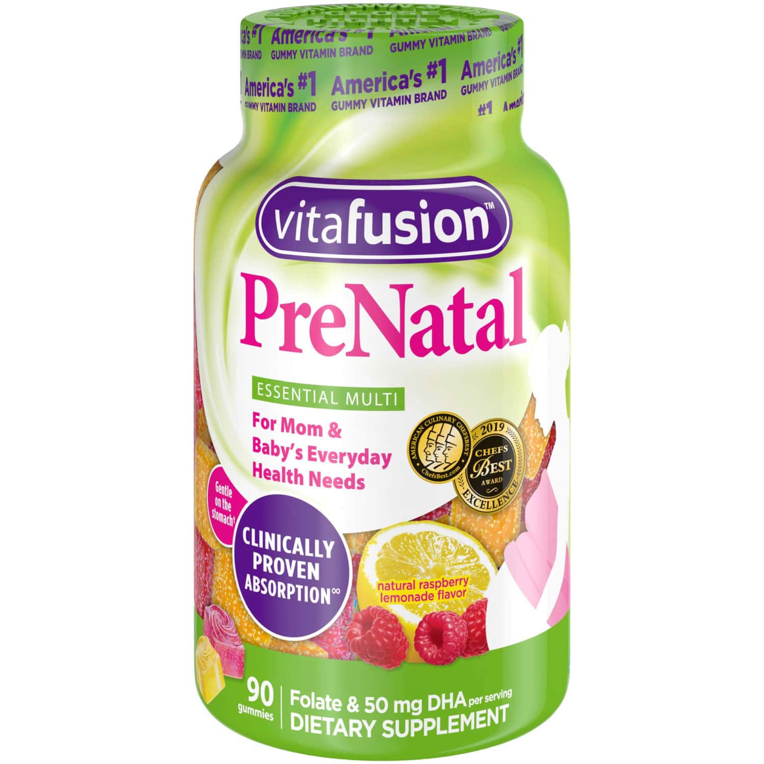 Vitafusion Prenatal Gummy Vitamins | 90 Count