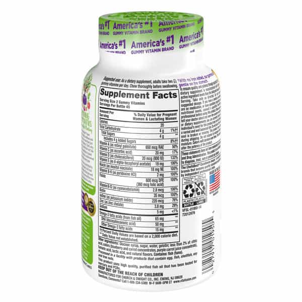 Vitafusion Prenatal Gummy Vitamins | 90 Count